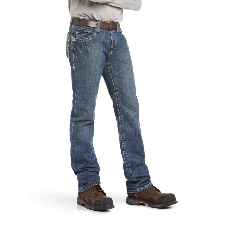 Ariat Jeans Herren - Fr M4 Relaxed Boundary Boot Cut Blau ( BRTEH-0529 )